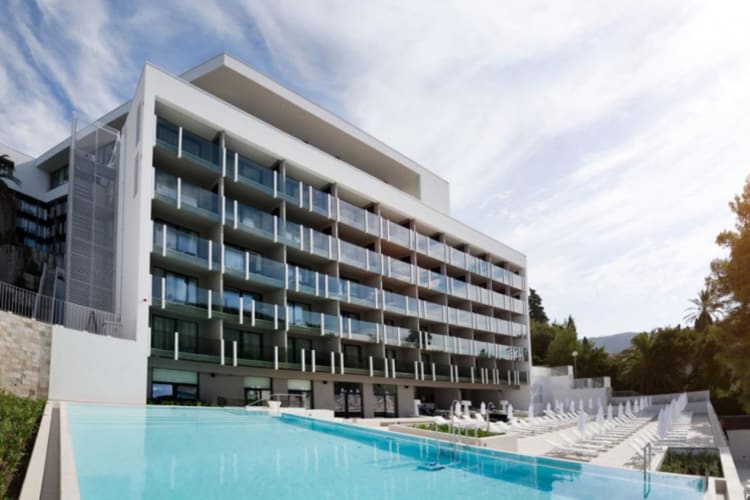 Exterior and pool